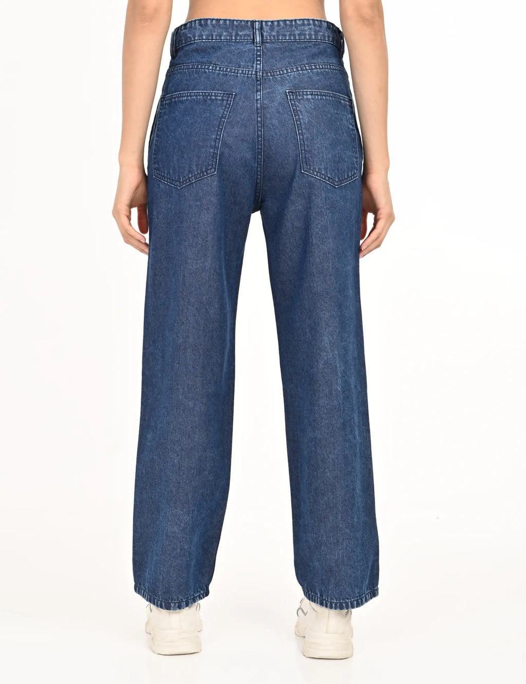 Women’s Dark Blue Denim Jogger Jeans