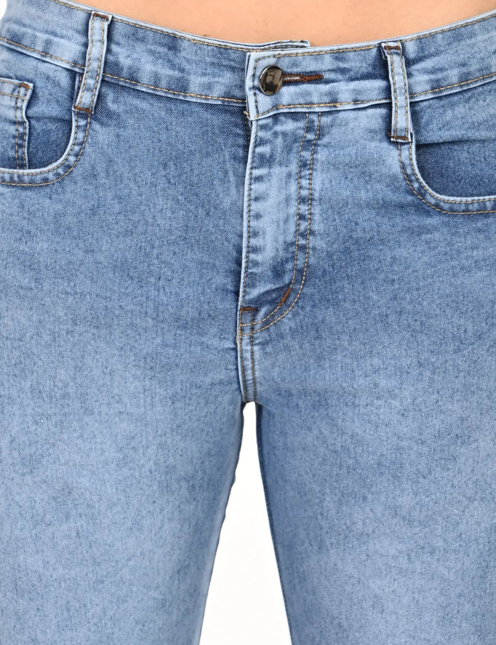 Women’s Light Blue High-Rise Flared Jeans