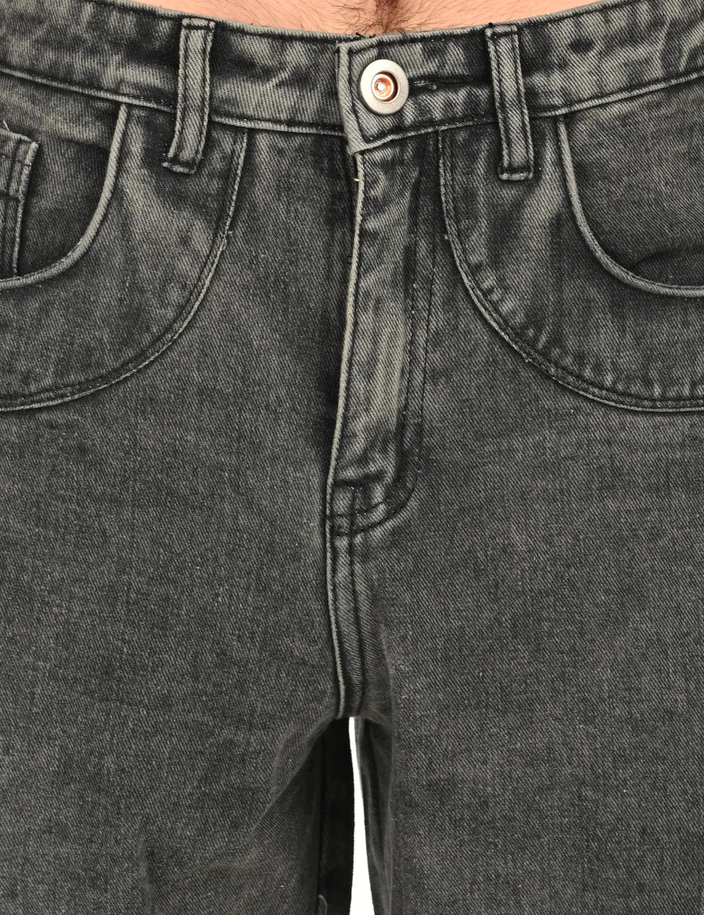 NexWear Utility Cargo Jeans – Tinted Grey