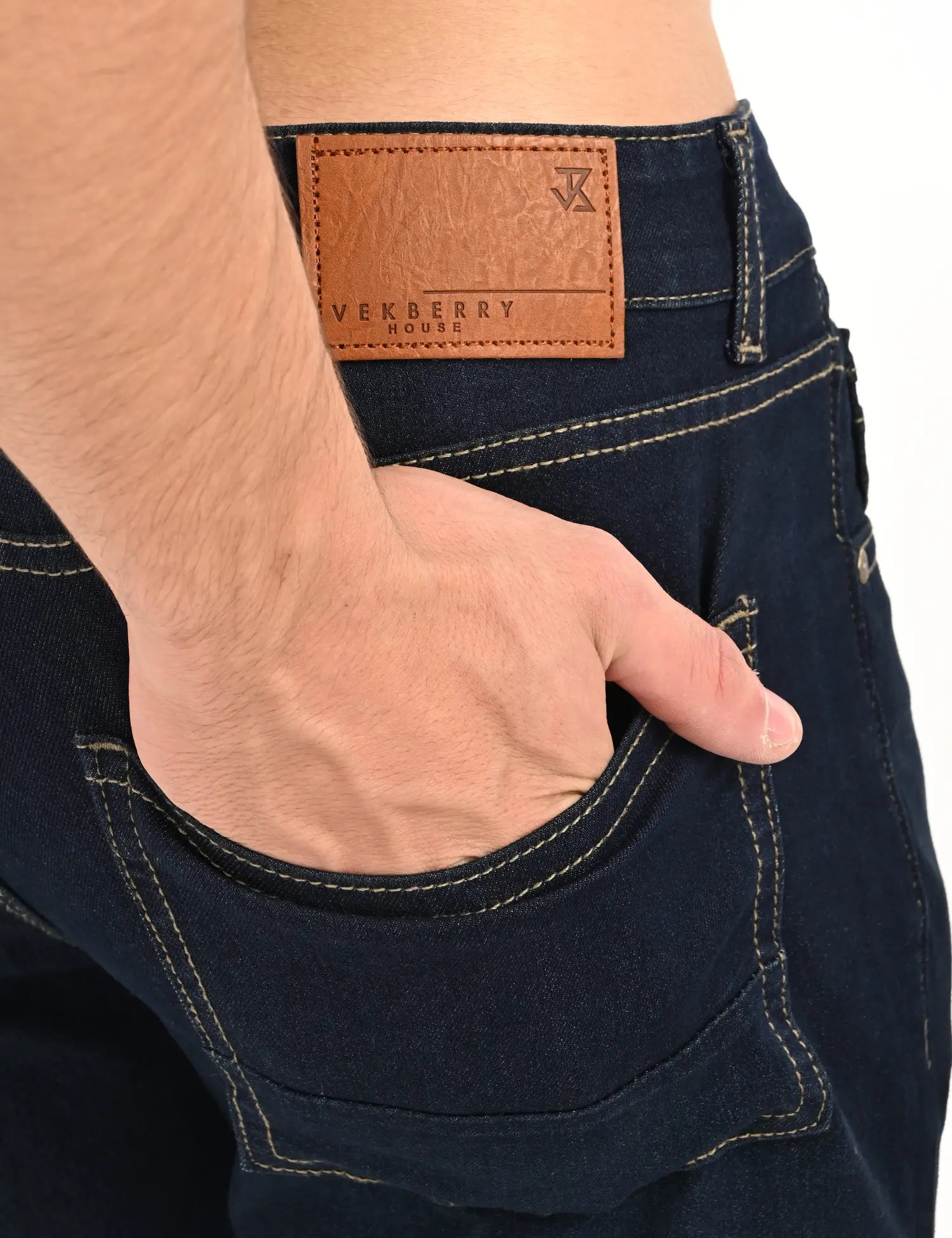 Men’s Dark Indigo Straight Fit Denim