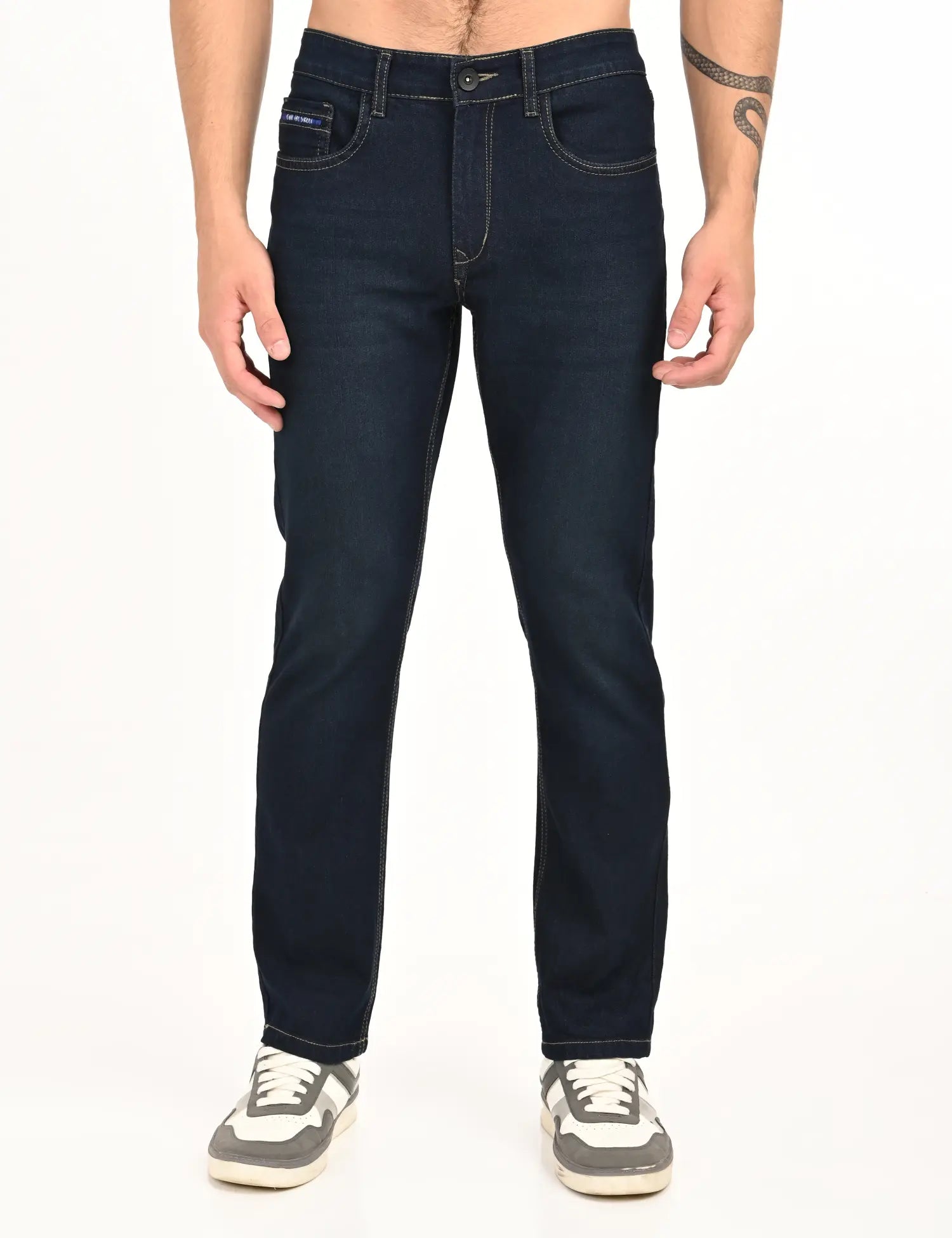 Men’s Dark Indigo Straight Fit Denim