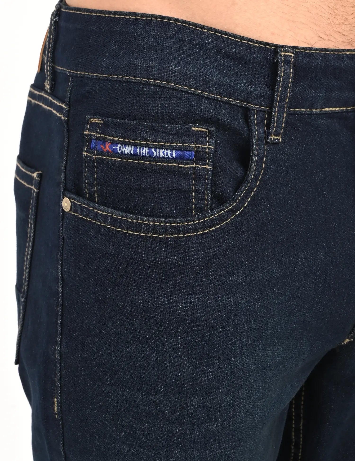 Men’s Dark Indigo Straight Fit Denim