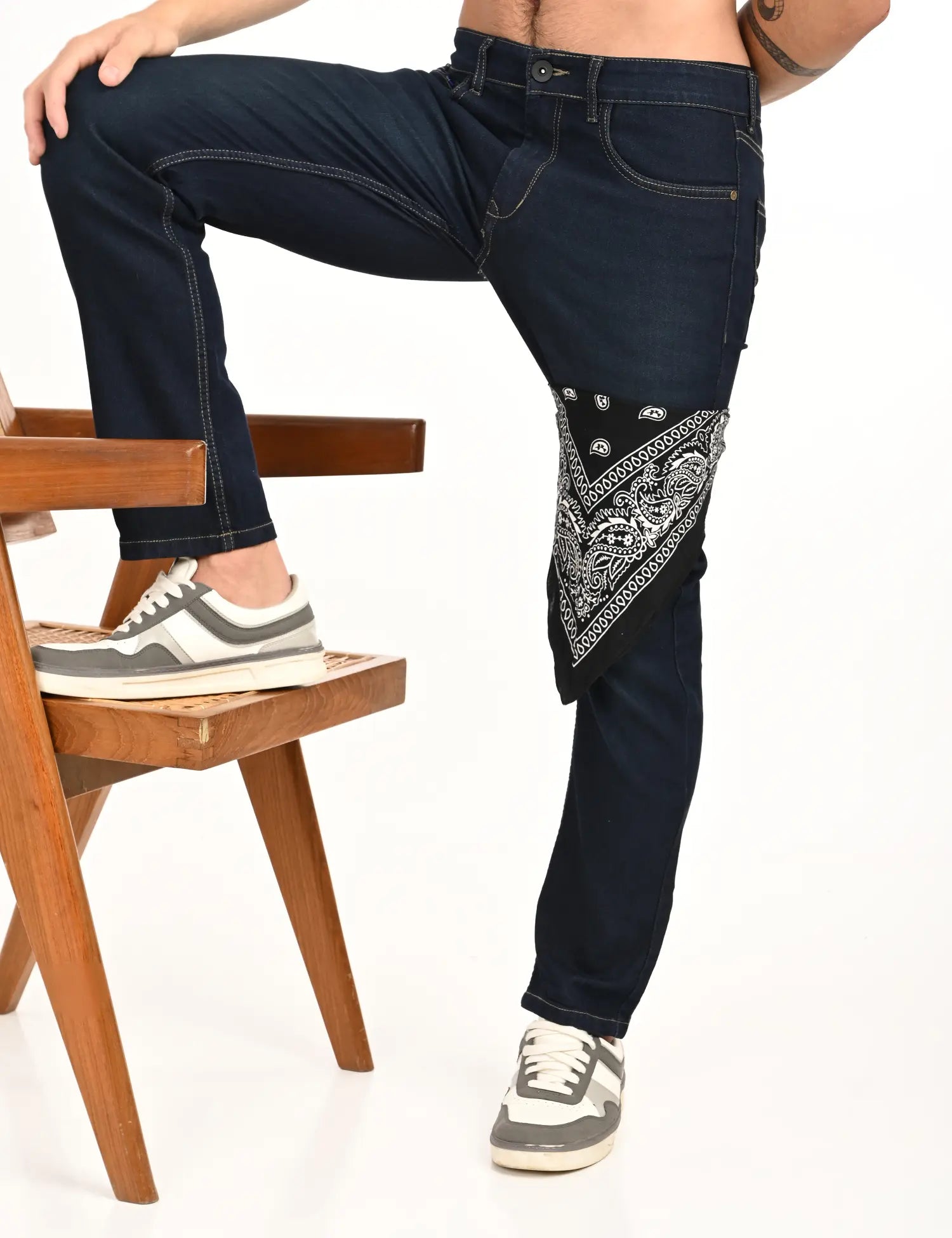 Men’s Dark Indigo Straight Fit Denim