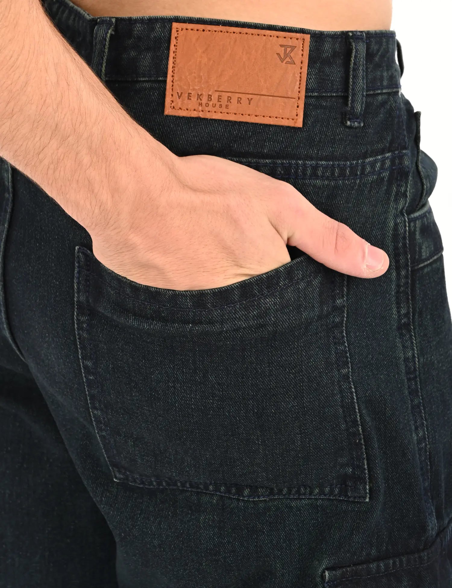 NexWear Utility Cargo Jeans – Tinted Brown