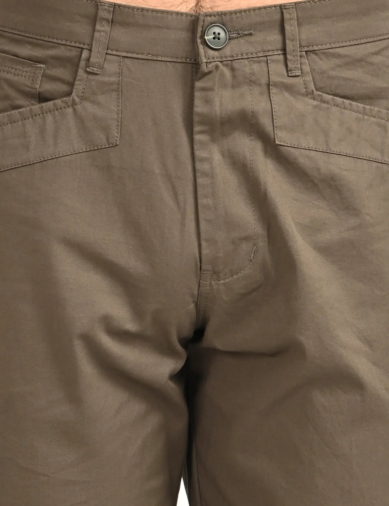 Men’s Straight Fit Utility Cargo Pants-Olive Grey