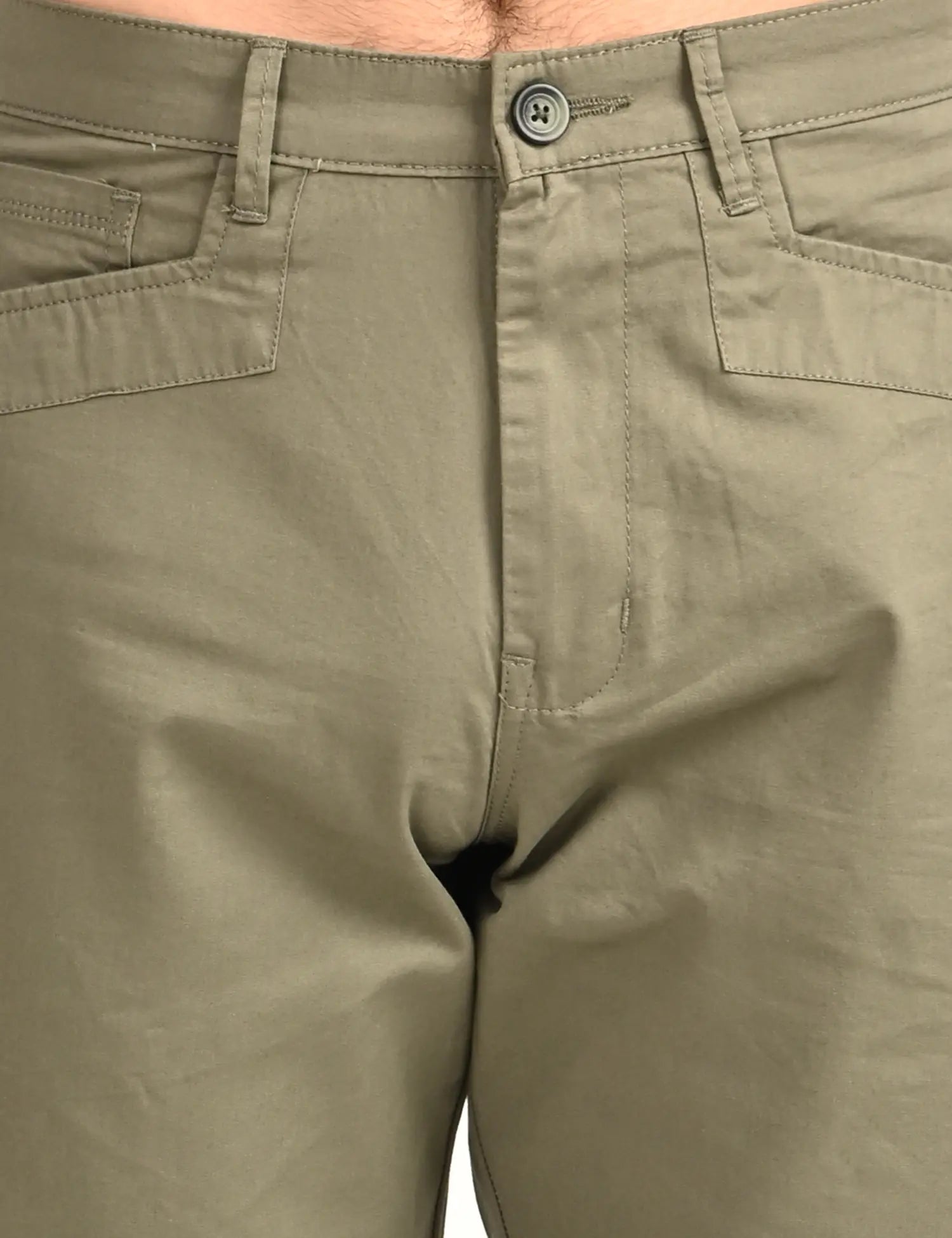 Men’s Straight Fit Utility Cargo Pants – Dusky Green