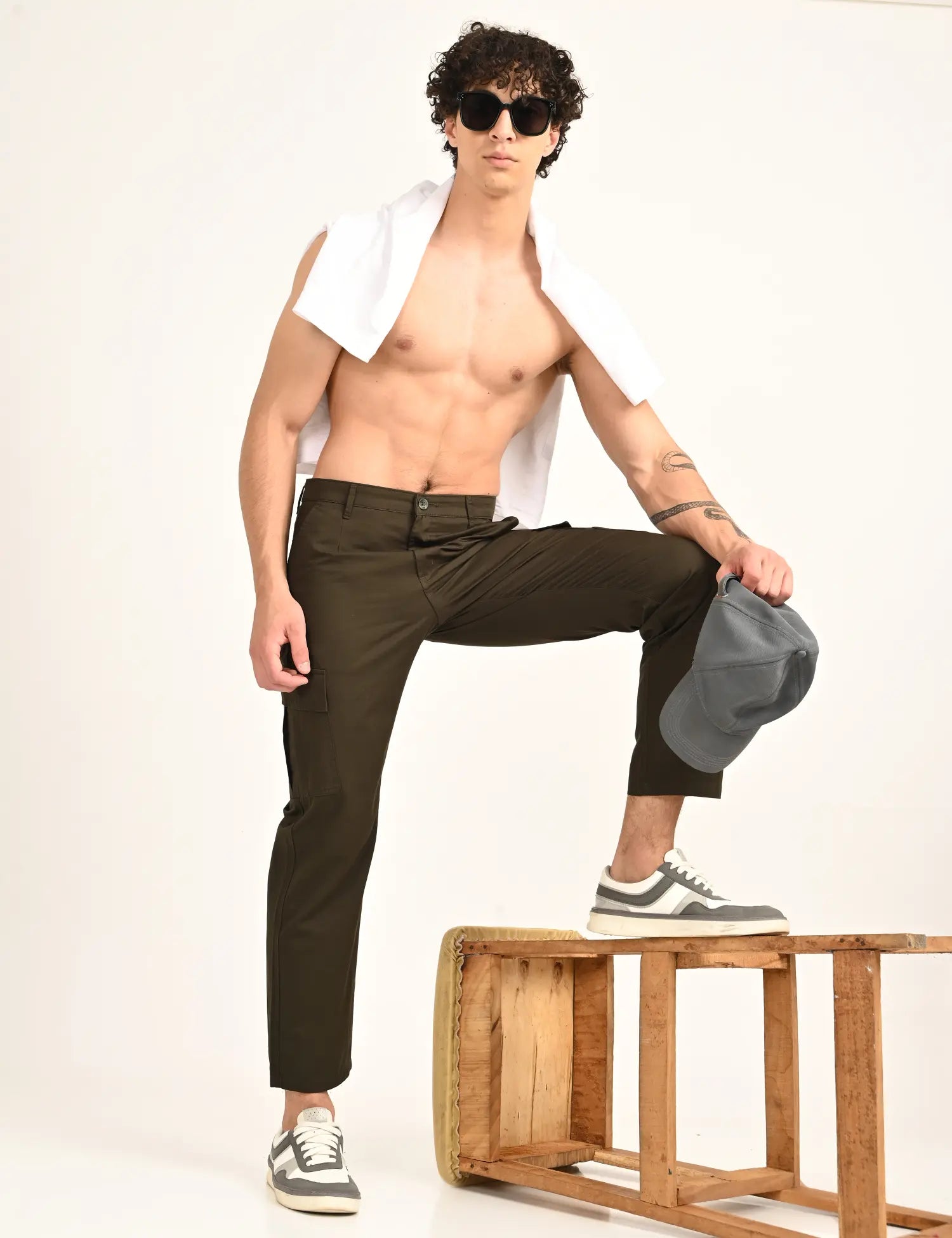 VekBerry Special Street Cargo-Dark Olive