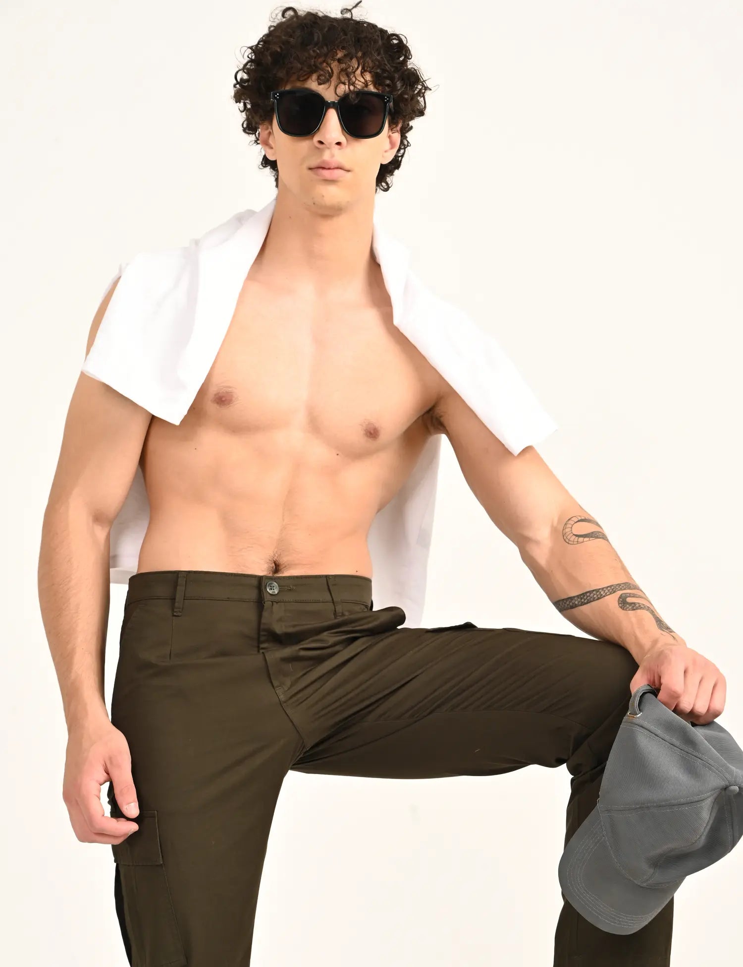 VekBerry Special Street Cargo-Dark Olive